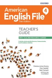 American English File Third Edition 4 Teacher's Book with Teacher Resource Center Oxford University Press / Підручник для вчителя