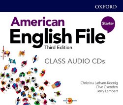 American English File Third Edition Starter Class Audio CDs Oxford University Press / Аудіо диск
