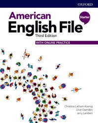 American English File Third Edition Starter Student's Book with Online Practice Oxford University Press / Підручник для учня