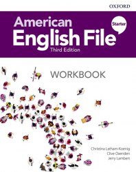 American English File Third Edition Starter Workbook Oxford University Press / Робочий зошит