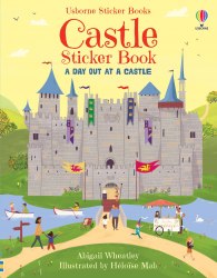 Castle Sticker Book Usborne / Книга з наклейками