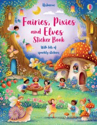 Fairies, Pixies and Elves Sticker Book Usborne / Книга з наклейками