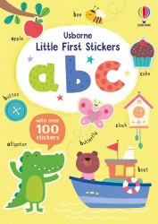 Little First Stickers: ABC Usborne / Книга з наклейками