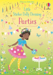 Little Sticker Dolly Dressing: Parties Usborne / Книга з наклейками