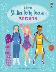 Sticker Dolly Dressing: Sports Usborne / Книга з наклейками