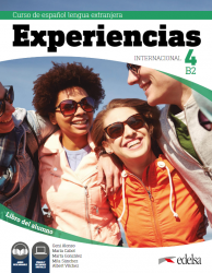 Experiencias Internacional B2 Libro del alumno + audio descargable Edelsa / Підручник для учня