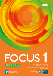 Focus 1 Second Edition Student's Book + Active Book Pearson / Підручник + eBook