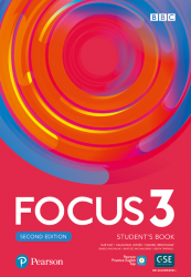 Focus 3 Second Edition Student's Book + Active Book Pearson / Підручник + eBook