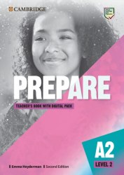 Prepare! (2nd Edition) 2 Teacher's Book with Digital Pack Cambridge University Press / Підручник для вчителя