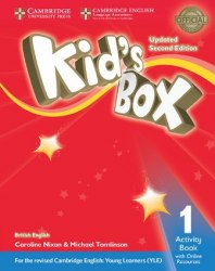 Kid's Box Updated Level 1 Activity Book with Online Resources British English Cambridge University Press / Робочий зошит