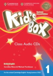 Kid's Box Updated Level 1 Class Audio CDs (4) British English Cambridge University Press / Аудіо диск