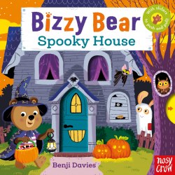 Bizzy Bear: Spooky House Nosy Crow / Книга з рухомими елементами