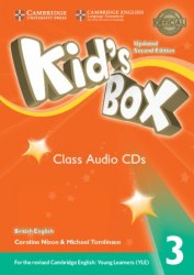 Kid's Box Updated Level 3 Class Audio CDs (4) British English Cambridge University Press / Аудіо диск