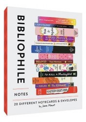 Bibliophile Notes: 20 Different Notecards and Envelopes Chronicle Books / Набір листівок