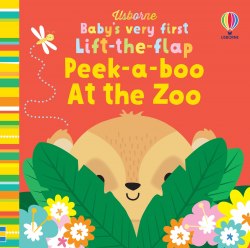 Baby's Very First Lift-the-flap Peek-a-boo at the Zoo Usborne / Книга з віконцями