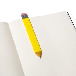 Pen Bookmark Yellow with Refills Thinking Gifts / Закладка, Ручка