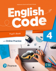 English Code 4 Pupil's Book + Online Practice Pearson / Підручник для учня