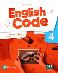 English Code 4 Teacher's book + Online Practice Pearson / Підручник для вчителя
