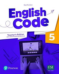 English Code 5 Teacher's book + Online Practice Pearson / Підручник для вчителя