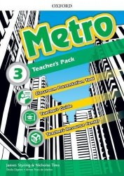 Metro 3 Teacher's Book Oxford University Press / Книга для вчителя без коду