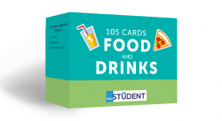 105 Карток: Food and Drinks English Student / Картки