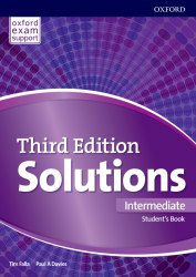 Solutions (3rd Edition) Intermediate Student's Book + Online Practice Oxford University Press / Підручник з кодом доступу