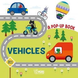 Vehicles: A Pop-Up Book White Star / Книга з віконцями
