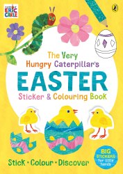 The Very Hungry Caterpillar's Easter Sticker and Colouring Book Puffin / Книга з наклейками