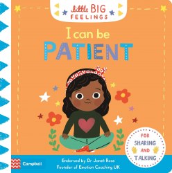 Little Big Feelings: I Can Be Patient Campbell Books / Книга з рухомими елементами