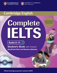Complete IELTS Bands 6.5-7.5 Student's Book with answers and CD-ROM and Audio CDs Cambridge University Press / Підручник з відповідями + аудіо диски