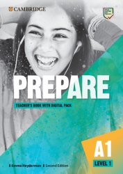 Prepare! (2nd Edition) 1 Teacher's Book with Digital Pack Cambridge University Press / Підручник для вчителя