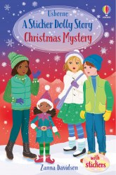 A Sticker Dolly Story: Christmas Mystery Usborne / Книга з наклейками