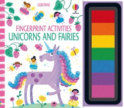 Fingerprint Activities: Unicorns and Fairies Usborne / Розмальовка