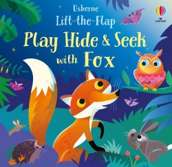 Lift-the-Flap Play Hide and Seek with Fox Usborne / Книга з віконцями