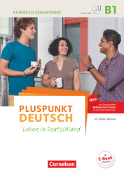 Pluspunkt Deutsch NEU B1 Kursbuch mit interaktiven Übungen auf scook.de Mit Video-DVD (Neuauflage) Cornelsen / Підручник для учня