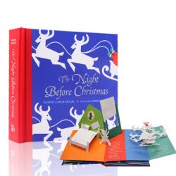 The Night Before Christmas (A Pop-Up Book) Simon & Schuster / Книга 3D