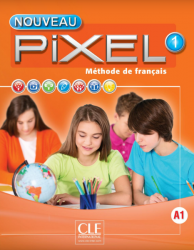 Pixel Nouveau 1 Livre de l'élève + DVD-ROM Cle International / Підручник для учня