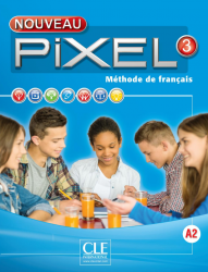 Pixel Nouveau 3 Livre de l'élève + DVD-ROM Cle International / Підручник для учня
