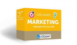 105 Карток: Marketing English Vocabulary English Student / Картки