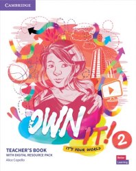 Own It! 2 Teacher's Book with Digital Resource Pack Cambridge University Press / Підручник для вчителя