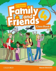 Family and Friends 4 (2nd edition) Class Book Oxford University Press / Підручник для учня