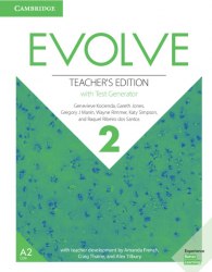 Evolve 2 Teacher's Edition with Test Generator Cambridge University Press / Підручник для вчителя