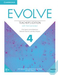 Evolve 4 Teacher's Edition with Test Generator Cambridge University Press / Підручник для вчителя