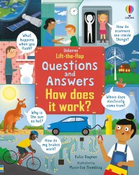 Lift-the-Flap Questions and Answers: How Does it Work? Usborne / Книга з віконцями
