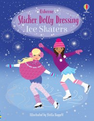 Sticker Dolly Dressing: Ice Skaters Usborne / Книга з наклейками