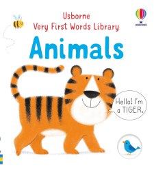 Usborne Very First Words Library: Animals Usborne / Книга з віконцями