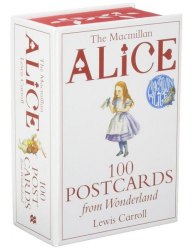 Alice: 100 Postcards from Wonderland Macmillan / Набір листівок
