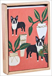 Dogs and Plants Luxe Foil Notecard Box teNeues / Набір листівок
