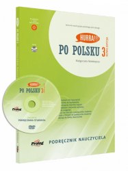 Hurra!!! Po Polsku Nowa Edycja 3 Podręcznik Nauczyciela + DVD Prolog / Підручник для вчителя