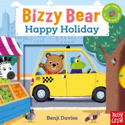 Bizzy Bear: Happy Holiday Nosy Crow / Книга з рухомими елементами